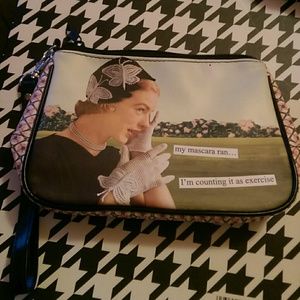 Funny makeup bag