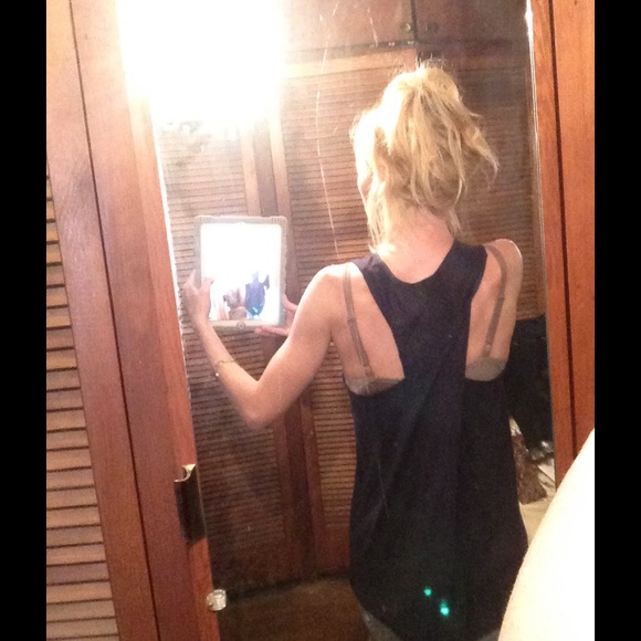OAK NYC twist back tank in NAVY !h sale - Picture 3 of 3