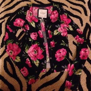 Gilly Hicks floral cardigan