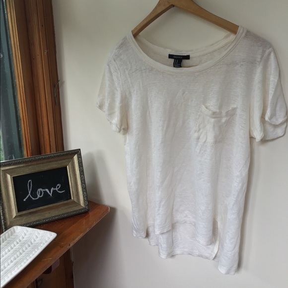 Slouchy White T-Shirt