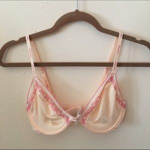 Calvin Klein Pink Sheer Bra