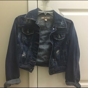 Crop Denim Jacket
