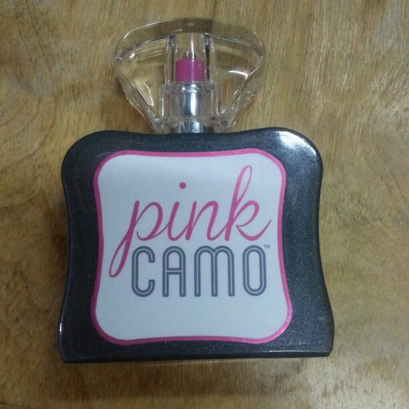 pink camo perfume