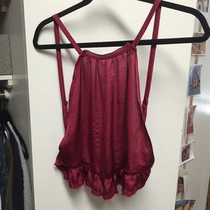 Free people backless tank-top