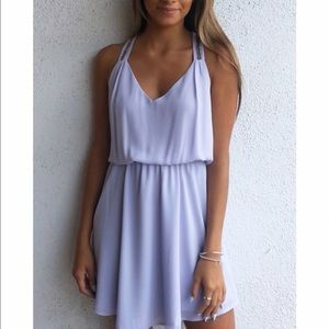 Naked Zebra Lavender Dress Small