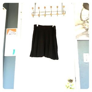 Pins and needles skater skirt