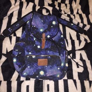 Pink Galaxy backpack