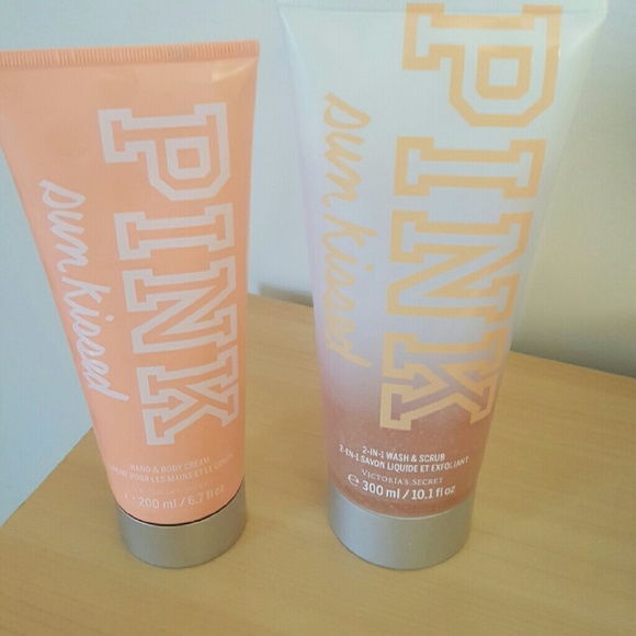 Victorias secret pink sun kissed bundle