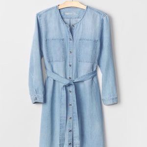 Cute! 😍 Gap Denim Chambray Dress, Small