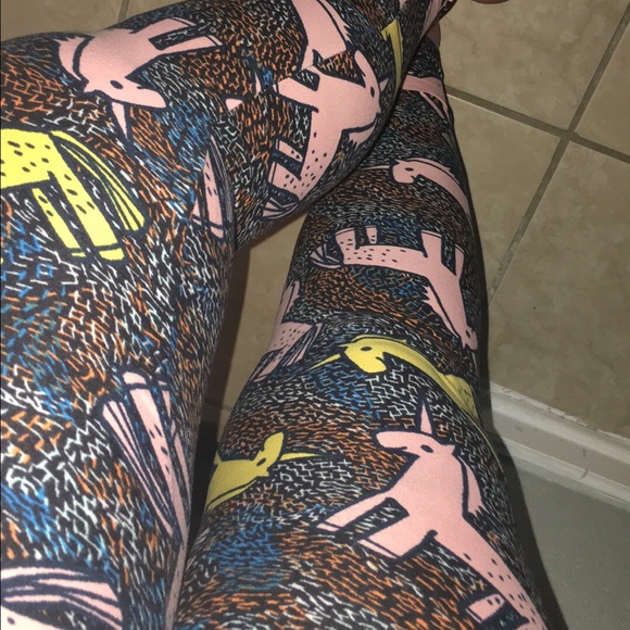 TC unicorn (literally!!!) leggings