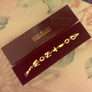 Do It Now gold bracelet  Joan Rivers collection