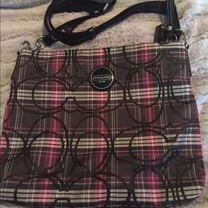 Coach Tartan Crossbody