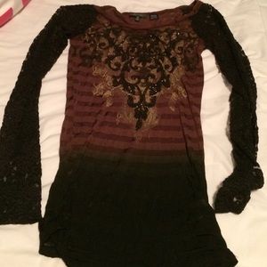 Miss me long sleeve shirt