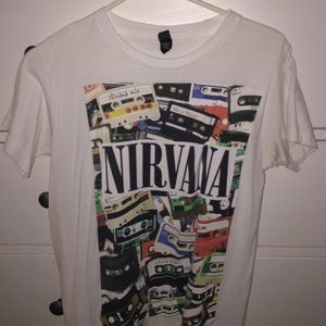 Vintage style, Nirvana band tee