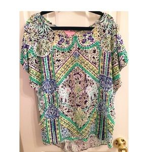 Lilly Pulitzer Escape Artist Top, XS