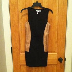 BCBGeneration black and copper minidress