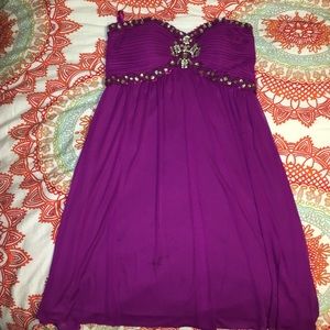 Short Mauve dress