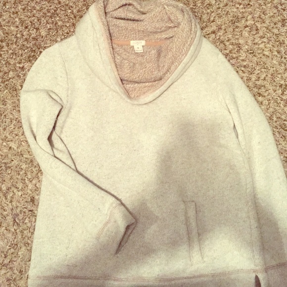 J Crew Cowl Neck Pullover Medium