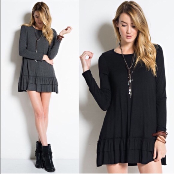 🆕LIZBETH ruffle long sleeve top - DOESKIN - Picture 2 of 4