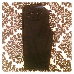 J Crew "Leggy" Denim in Dark Wash