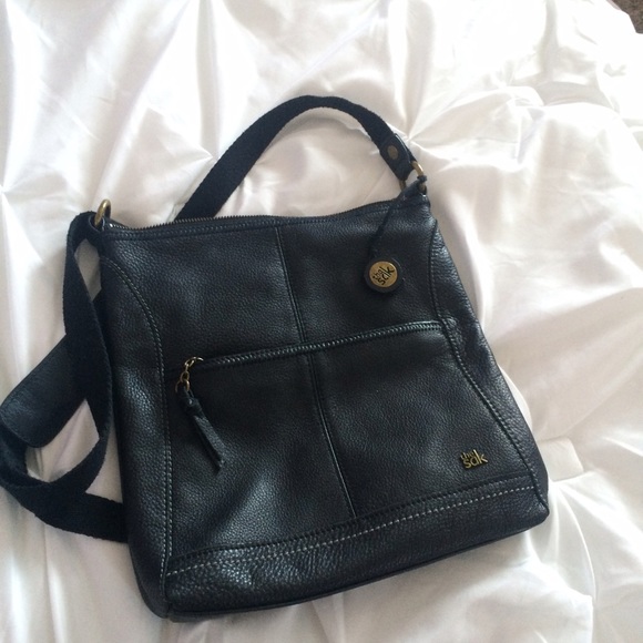 The Sak Leather Purse in Black