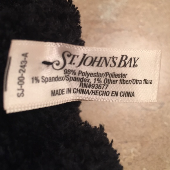 jcpenney Accessories Jcp Black Fluffy Gloves Poshmark