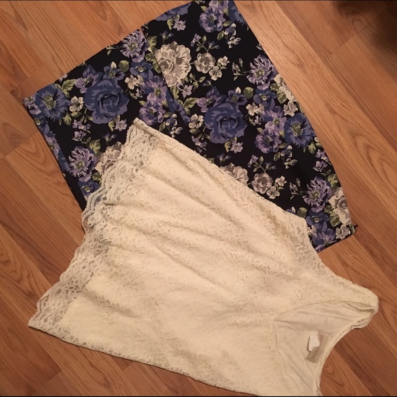 Charter club floral patterned pencil skirt - Picture 2 of 2