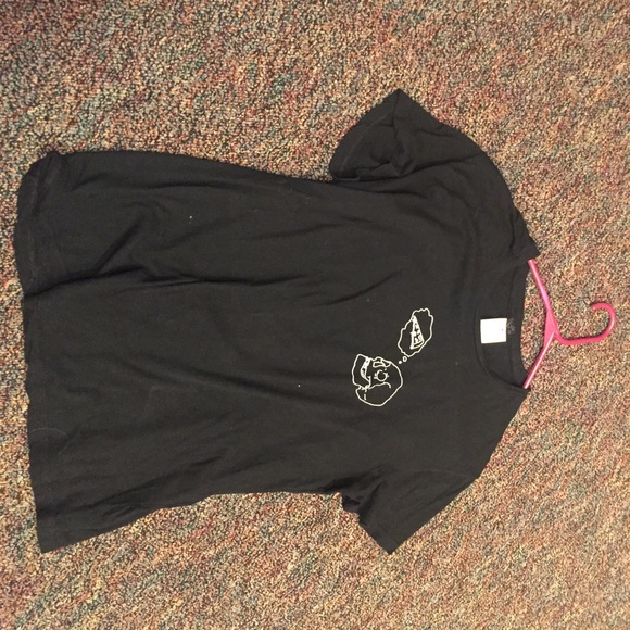 Brandy Melville skeleton shirt