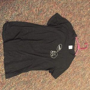 Brandy Melville skeleton shirt