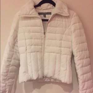NWOT Kenneth Cole White Puffy Jacket