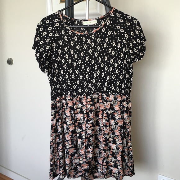 Floral dress from urban outfitters.