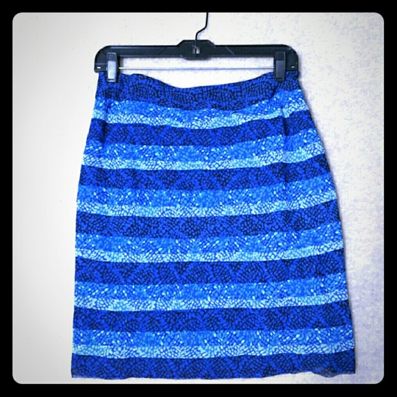 WHBL  Tiered Pencil Skirt