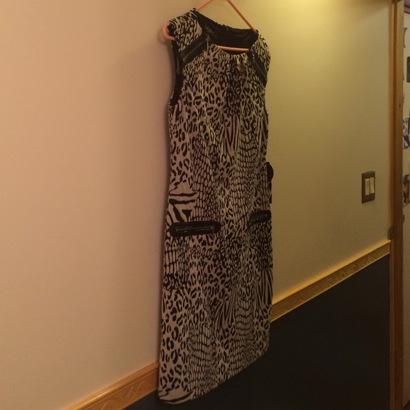Black & white dress