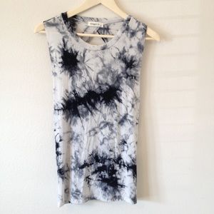 Tye dye festival tank top