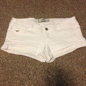 White Hollister Shorts