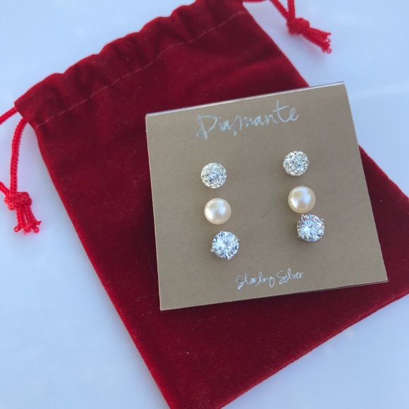 Brand New 3 pc. set of beautiful earrings - Picture 3 of 8