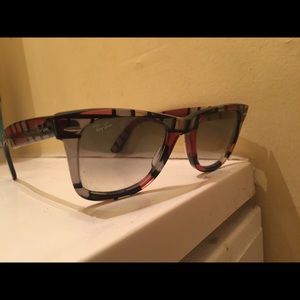 Ray ban wayfarer stain glass sun glasses