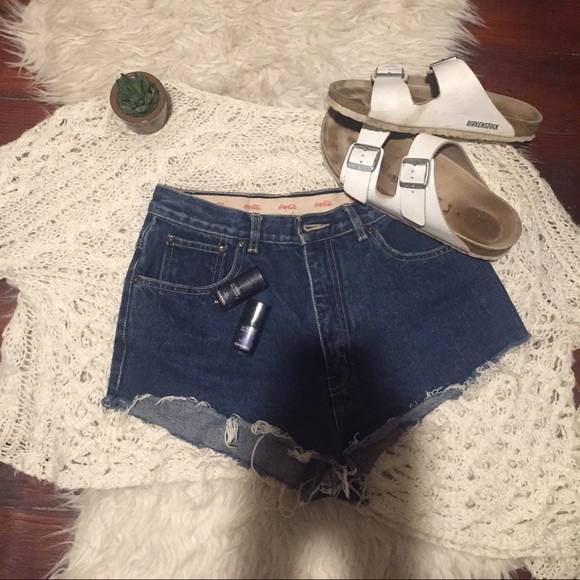 Super rare Coca-Cola high waisted shorts