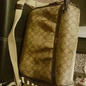 Authentic Coach diaper bag