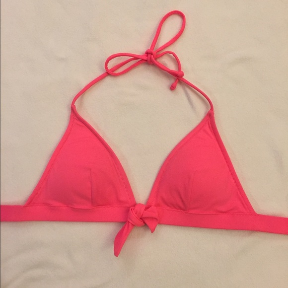 Victoria's Secret hot pink bikini top