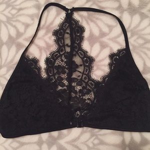 Black Lace Bralette❁