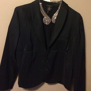 Navy blue classic blazer