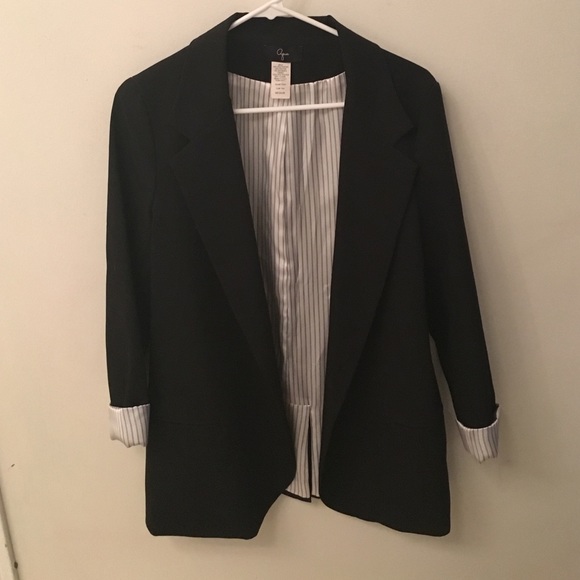Aqua Women's Black Blazer