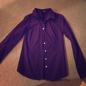 Jcrew haberdashery shirt- deep purple