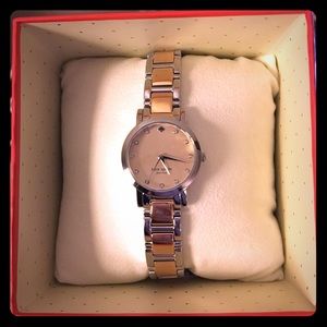 Brand new in box: Rose Gold/Silver Mini Gramercy