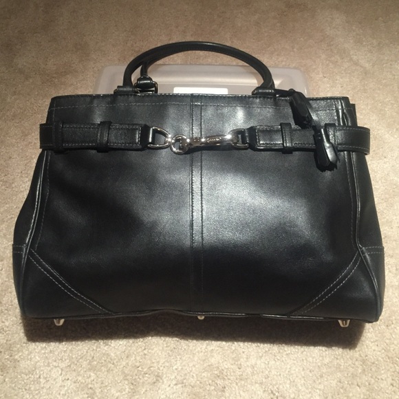 Authentic Coach genuine leather