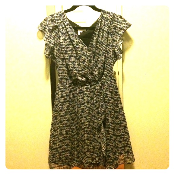 Patterned BCBGeneration short sleeved dress