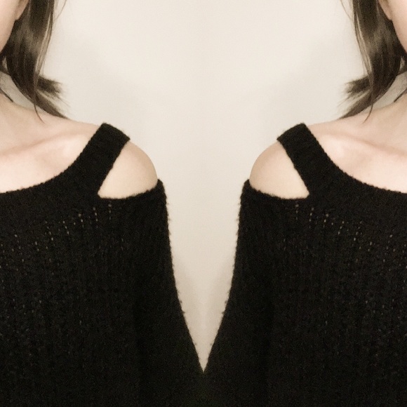 Nasty Gal shoulder cutout sweater