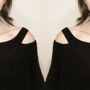 Nasty Gal shoulder cutout sweater