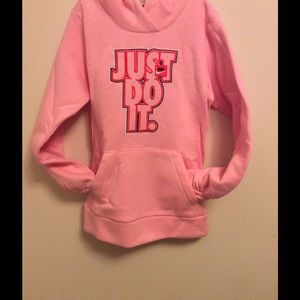 Girly pink Nike hoodie